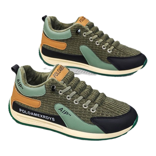 欧洲站男鞋冬季加绒保暖棉鞋男款跑步运动鞋软底阿甘潮鞋2025新款