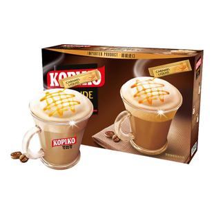 印尼进口可比可卡布奇诺咖啡意式拿铁速溶3合1原味白咖啡