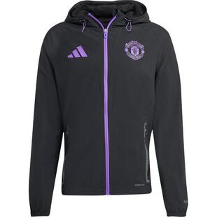 Adidas/阿迪达斯官方正品舒适秋季款男士运动连帽足球外套JV5351