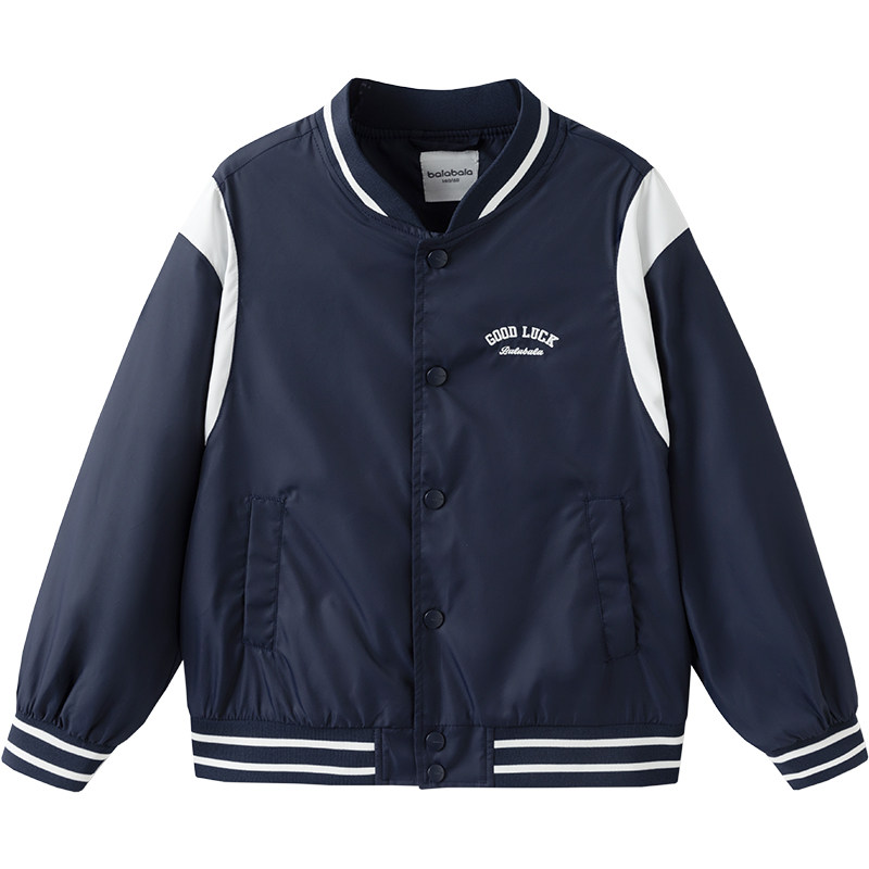 巴拉巴拉春秋加厚外套宝宝棒球服