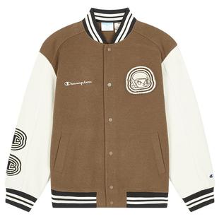 Champion冠军泡泡玛特棒球服男春夏夹克外套秋女潮牌开衫上衣撞色