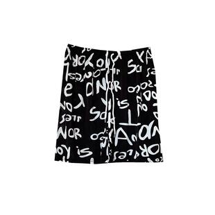 冰丝遛弯运动休闲速干短裤女夏薄款韩国阔腿三分热裤沙滩ins裤子