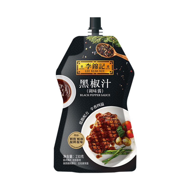 李锦记黑椒汁230g黑胡椒酱