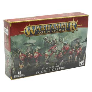 恒辉 GW战锤 89-44 AOS GLOOMSPITE GITZ SQUIG HOPPERS 拼装模型