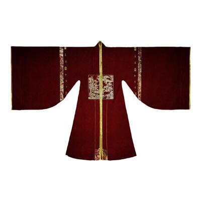 如是观春装刺绣明制汉服披风道袍