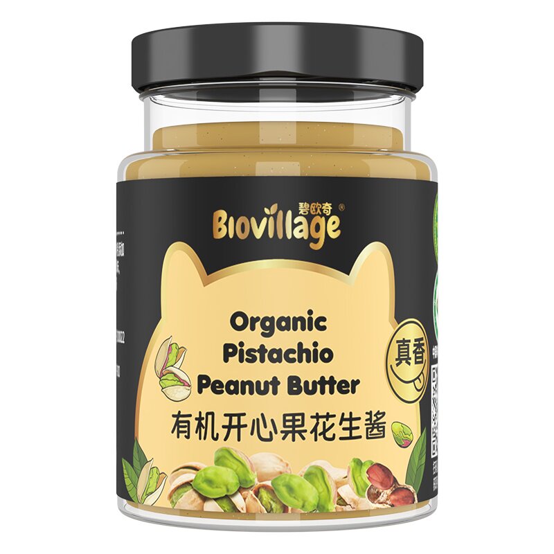 碧欧奇有机开心果花生酱调料品