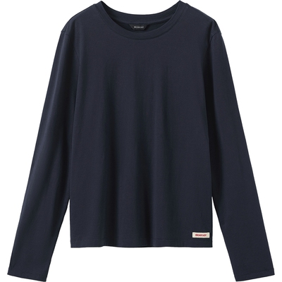 播商场同款正肩圆领休闲长袖T恤女春秋通勤上衣BDS3YD3004