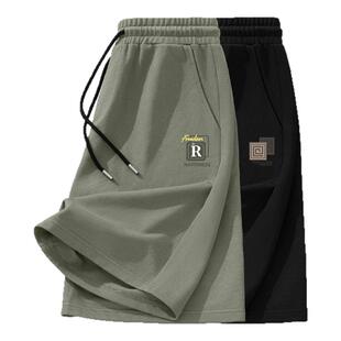 班尼路S&K系列国潮纯棉短裤男2026夏季新款重磅休闲裤运动五分裤