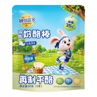 妙可蓝多奶酪棒干酪含量≥51%