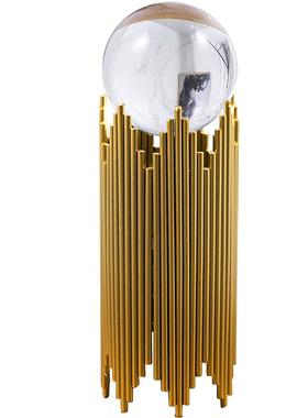 北欧创意轻奢水晶球客厅摆设