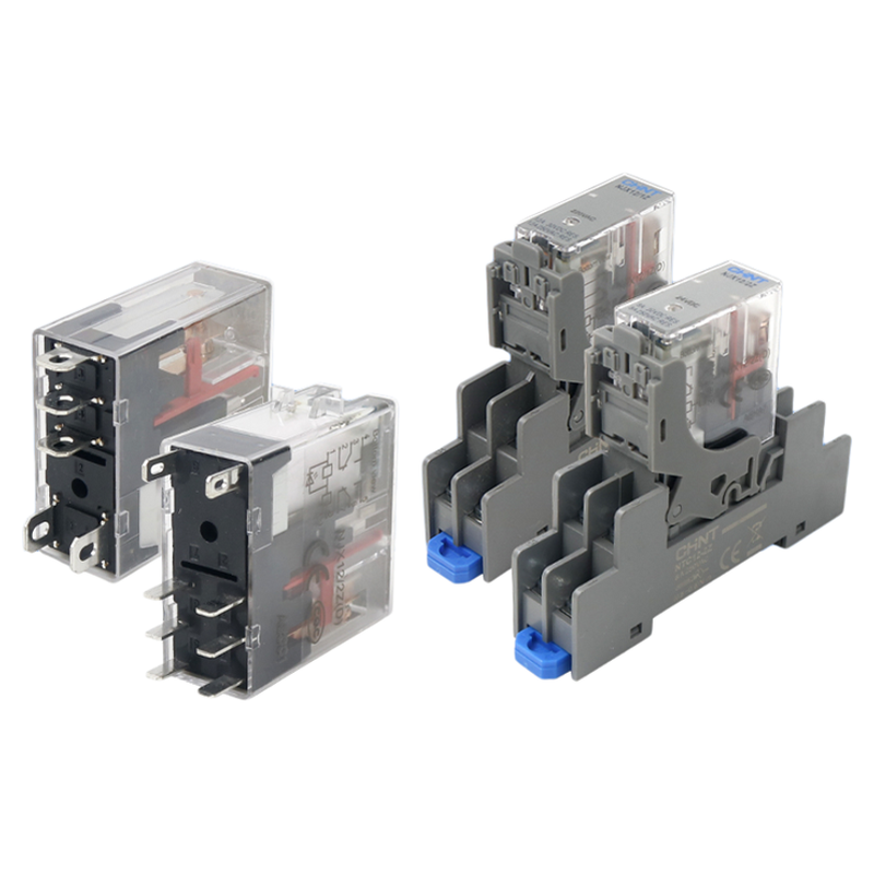 正泰NJX12-2Z 1Z薄窄款继电器DC12V 24V带灯8脚代替和泉RJ2S 220V