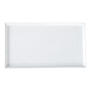 景德镇高温白瓷大号长方盘家用茶盘商用意境餐具寿司摆盘片鸭平盘