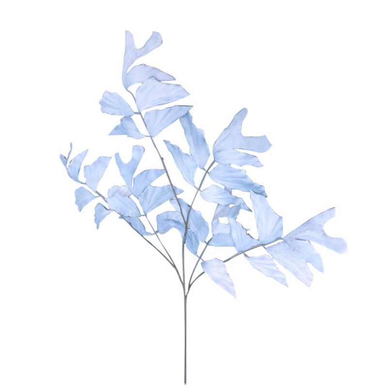 雾霾蓝仿真花婚庆蓝色花材绢花