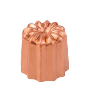 可露丽蛋糕模具 法式甜品天使之铃铜模可丽露慕斯布丁杯