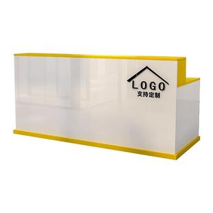 收银台吧台现代简约公司店铺商用可定制前台接待台服装店酒店柜台