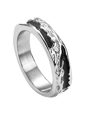 MAGICPOLE钛钢戒指男高级感潮牌