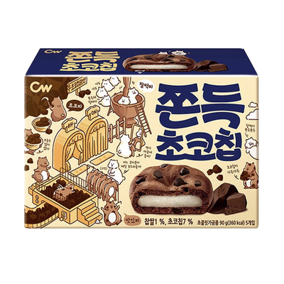 韩国青佑巧克力打糕夹心麻薯软糯