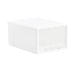 透明收纳箱抽屉式家用衣服内衣玩具收纳盒衣柜桌面储物柜子整理箱