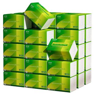 420张大包105抽4层抽纸餐巾纸擦手纸舒可乐家庭实惠装卫生纸巾家