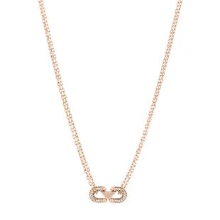 【白鹿同款】EMPORIO ARMANI/阿玛尼春夏新款马女环扣项链礼物