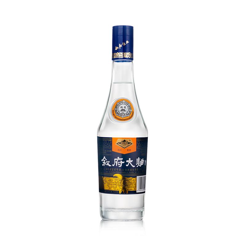 叙府蓝标大曲52度/45度500ML浓香型白酒纯粮食酒口粮酒光瓶酒宜宾