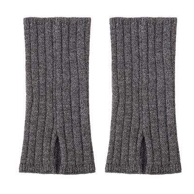 purpleguys灰色堆堆袜套女修饰腿型格雷系jk学院风叠穿针织小腿套