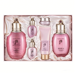 WHOO后水妍水乳套装三件套护肤品保湿滋润提亮肤色天气丹官方正品