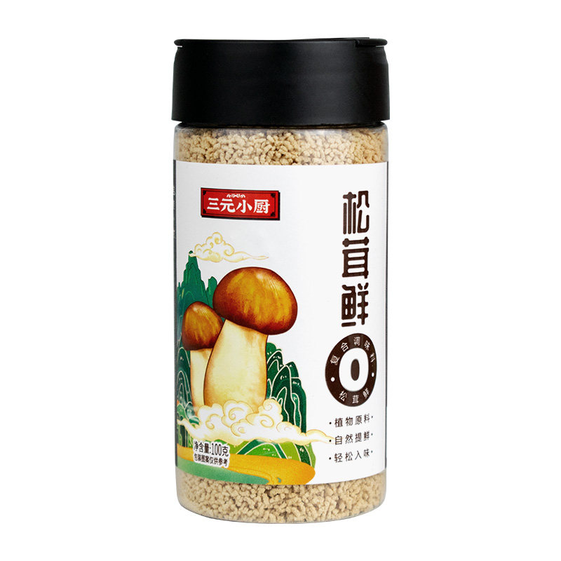 三元小厨松茸鲜调味料100g瓶装