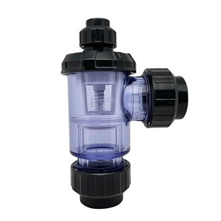天雁下水止回阀无管件鱼缸大流量透明下水单向阀水族箱上下水配件