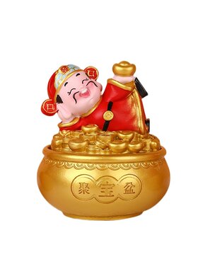 财神转转乐盲盒马上有钱摆件礼物