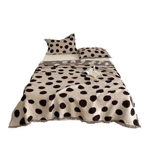 全棉四层纱布毛巾被纯棉毛巾毯夏季薄办公室午睡沙发毯子空调盖毯