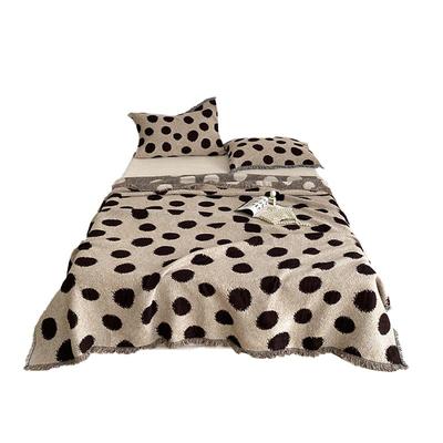 无印良品民族风午睡毯四层纱盖毯