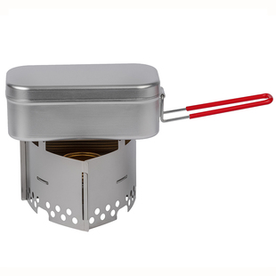 瑞典产TRANGIA户外旅行单兵铝饭盒锅超轻便携食物盒罐收纳盒