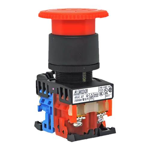 进口富士急停按钮开关AR22V2R-01R-11R一02R自锁旋转复位22mm紧停