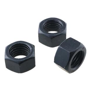 8级高强度发黑六角螺母螺帽标准牙GB6170细牙GB6171螺母M4M5-M80