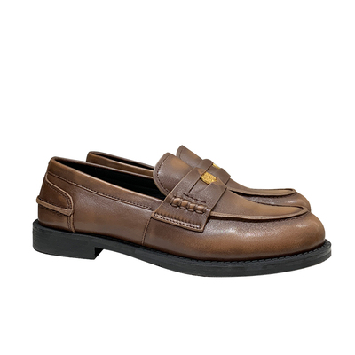 InkingPot彭姐英伦风复古乐福鞋