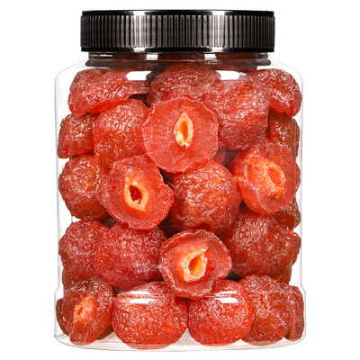 哟嗨呆500g果干情人罐装半边梅