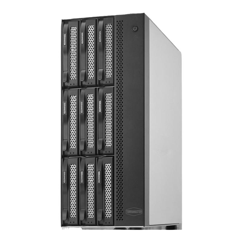 铁威马T9-450 NAS网络存储 万兆网络接口高性能C3558R处理器 四核 8G DDR4 双M.2插槽 双2.5G网口 局域网共享