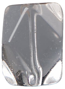 天然白水晶切面随形散珠高品