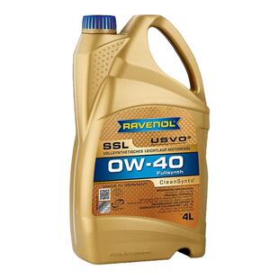 德国RAVENOL拉锋 SSL 0W-40润滑油 5W-30 C3/4+5类全合成发动机油