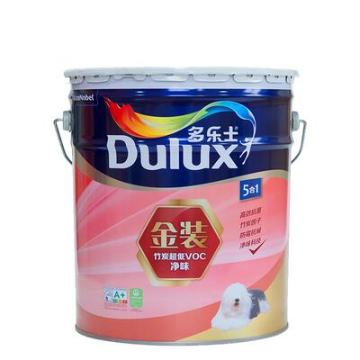 多乐士竹炭金装净味五合一乳胶漆