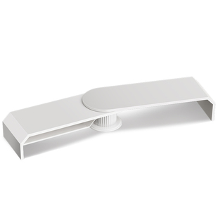 双屏显示器增高支架台式机双机位两台屏幕三角办公室桌面笔记本电脑支撑架可升降式工位转角垫高置物萤幕底座