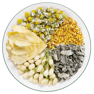 好怡静心睡眠茶 茉莉百合茶莓茶桂花茶 助眠组合茶花草茶