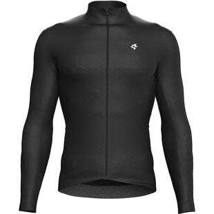 兰帕达5-10度秋冬骑行服抓绒保暖防风外套男女夹克公路自行车锦御