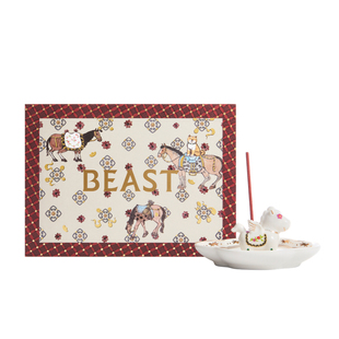 【新年限定】野兽派飞马集香描金陶瓷线香盘礼盒生日节日礼物