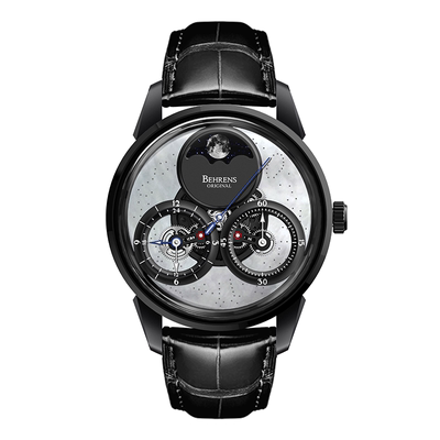 贝伦斯BEHRENS 星宿Constell月相功能自动机械腕表产品品牌男女款