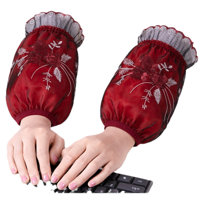 秋冬季韩版短款短款蕾丝防污