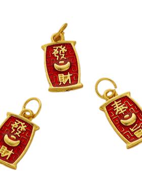 鹅姐金属电镀14K保色吊坠包邮