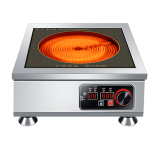 商用大功率台式5000瓦电陶炉猛火平面电陶炉不挑锅具3500W