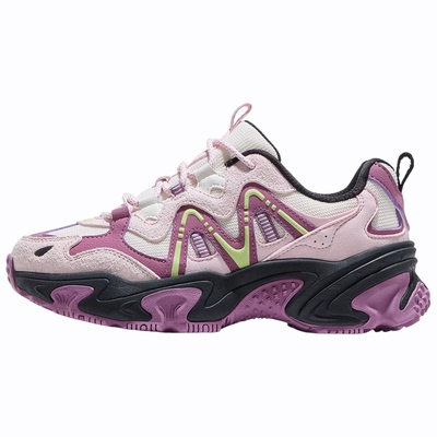 骆驼星野运动鞋女款2026春季新款透气女鞋老爹鞋户外休闲鞋子